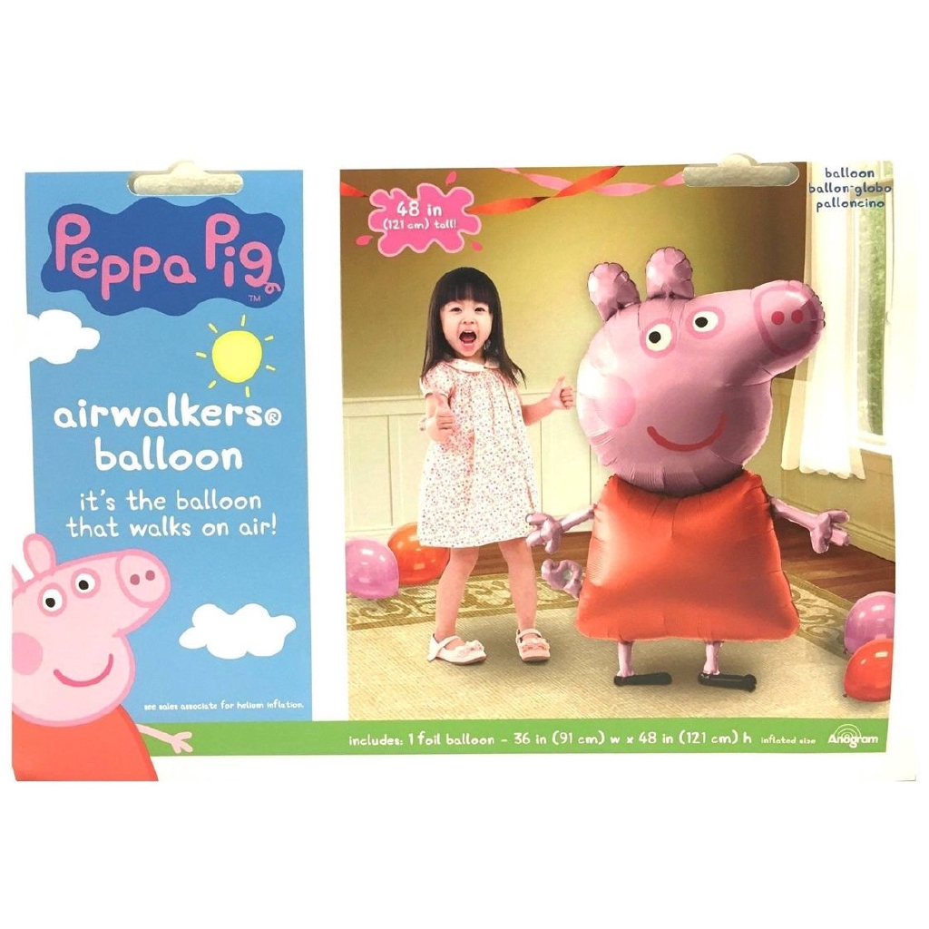 Bong bóng hình heo  3D kích thước 32&quot; dùng để trang trí tiệc sinh nhật