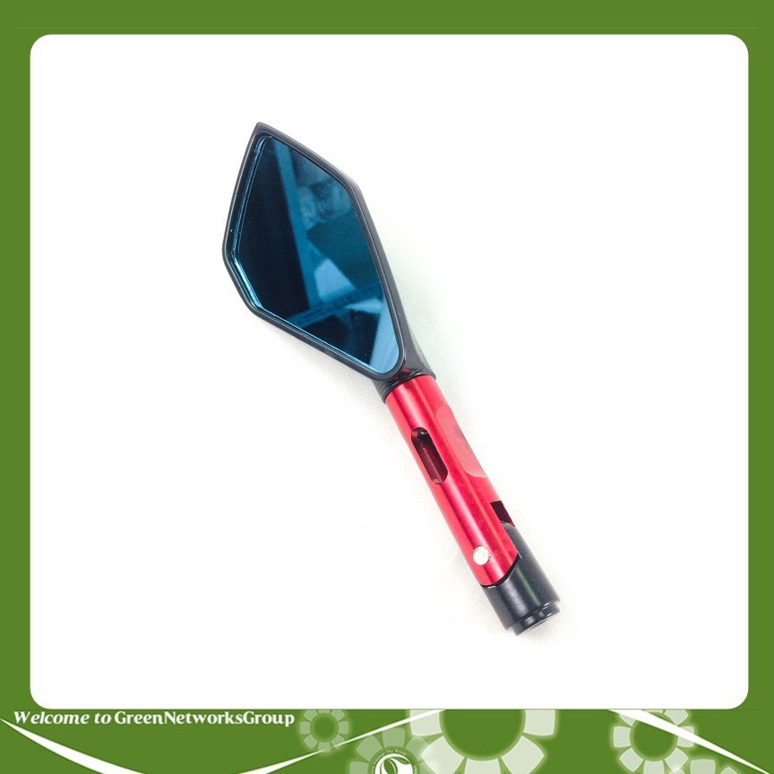 Gương chiếu hậu Rizoma 5 cạnh Gương X1R -nhôm chính hãng xoay gập 360 độ>>>