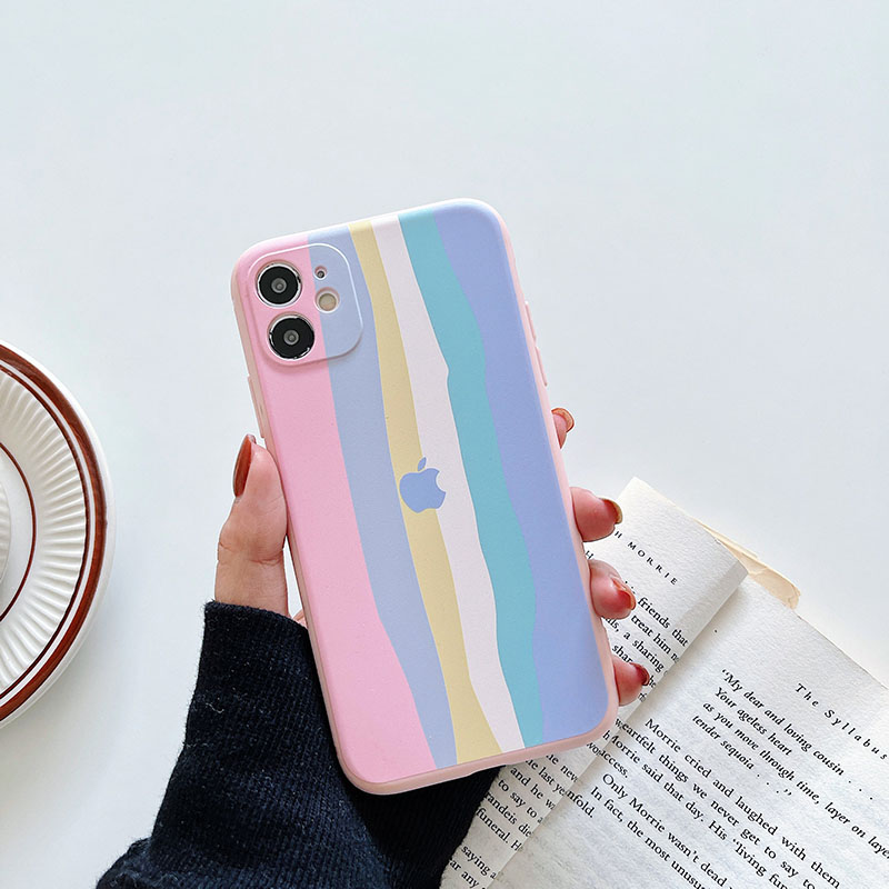 Ốp điện thoại silicon TPU đơn giản họa tiết gợn sóng cho iPhone 11 Pro Max X Xr Xs Max 7 8+ Se 2020 12 pro max 12 mini 13 pro max 13 mini | BigBuy360 - bigbuy360.vn
