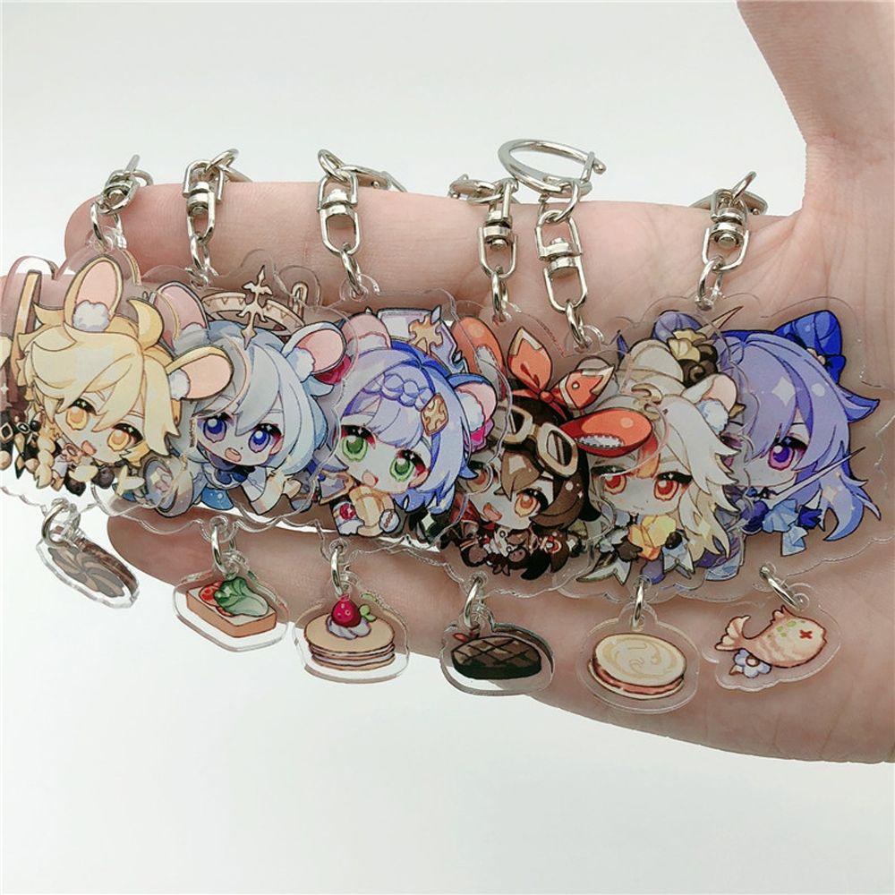 Móc Khóa Gắn Ba Lô Hutao Venti PEWANY GenshinImpact Sưu Tầm