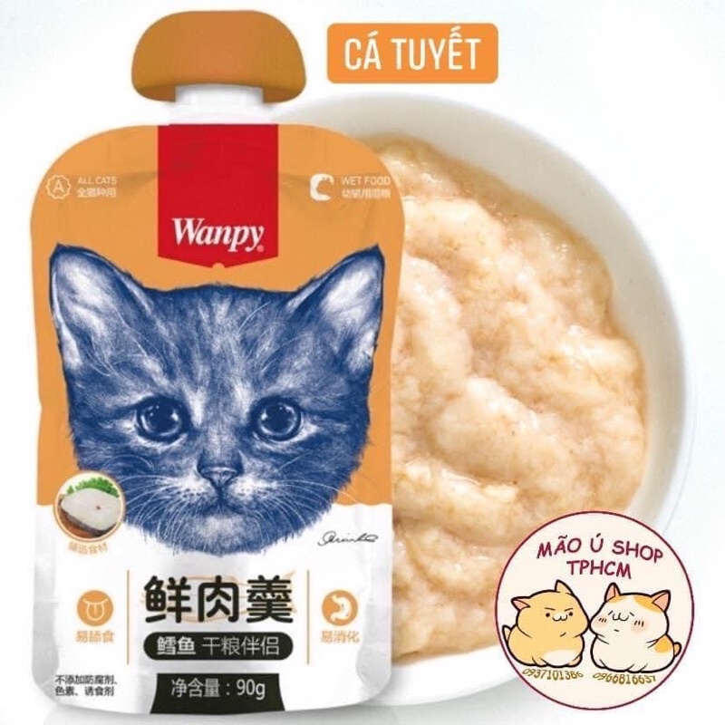 WANPY SÚP THƯỞNG CÓ NẮP VẶN 90G (COMBO 10BỊCH)