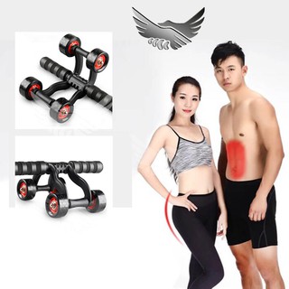 Con lăn tập cơ bụng 4 bánh