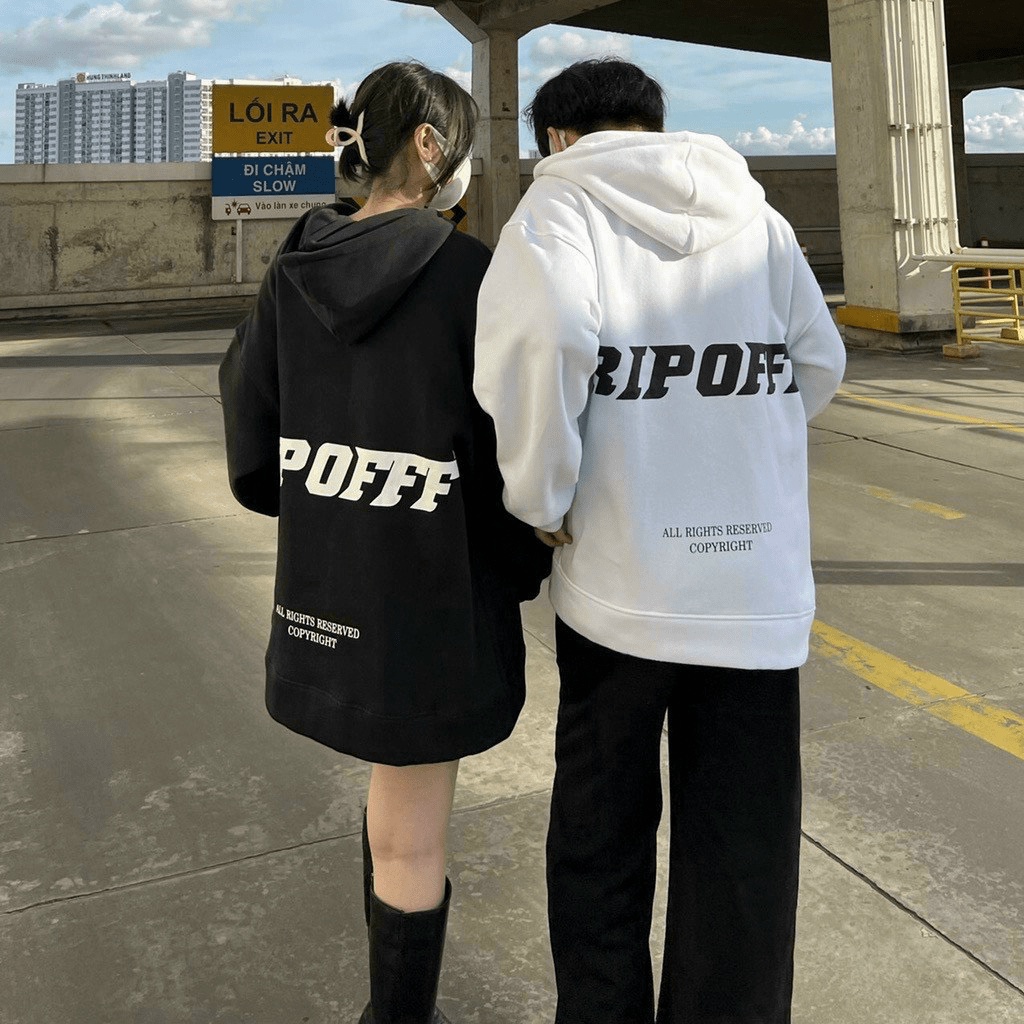 Áo Khoác Hoodie Unisex Có Khóa Kéo Fom RỘng TAy Bồng Thời Trang THu Đông đẹp Đỉnh Cao