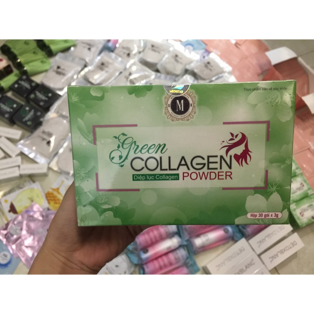 Diệp lục collagen