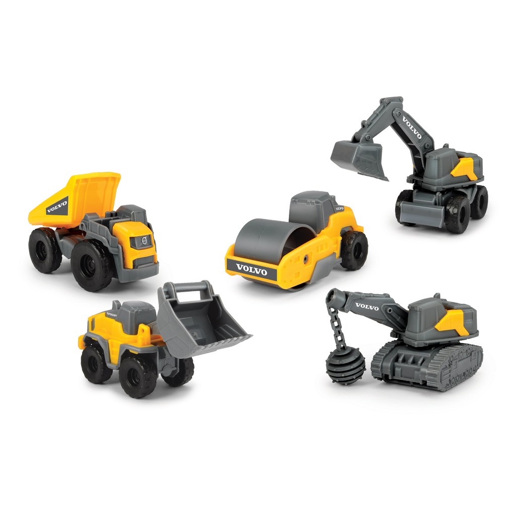 Bộ Đồ Chơi Xe Xây Dựng DICKIE TOYS Volvo Micro Workers 203722008 - Simba Toys Vietnam