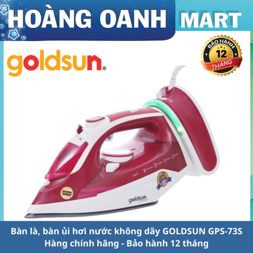 Bàn là, bàn ủi hơi nước không dây GOLDSUN GPS-73S