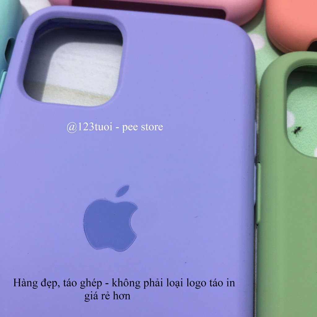 ỐP CHỐNG BẨN LOGO CHO IPHONE 11/ 11 PRO/ 11 PROMAX 
TÁO CAO CẤP - PEE STORE