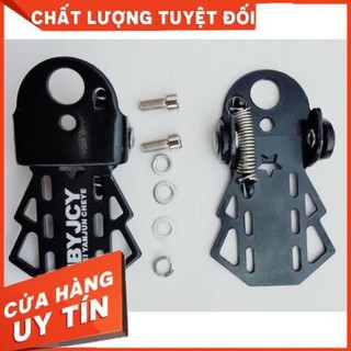 Để chân xe đạp thép