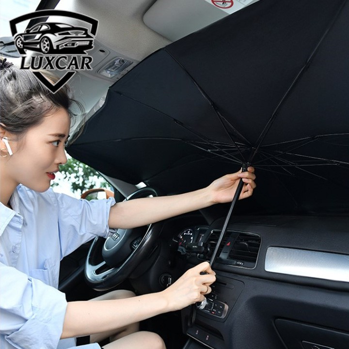 Ô che nắng kính lái ô tô LUXCAR chống nóng và bảo vệ taplo xe cao cấp