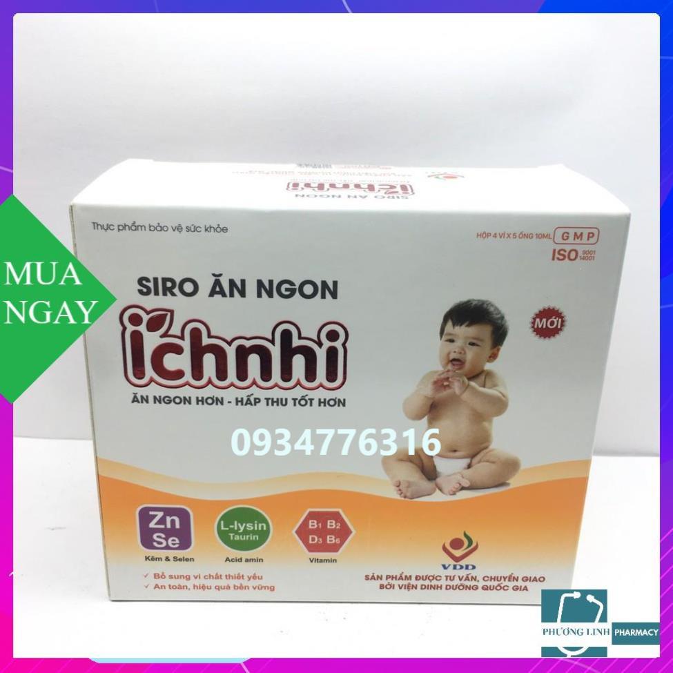 Siro Ăn Ngon Ích Nhi dạng ống 10ml