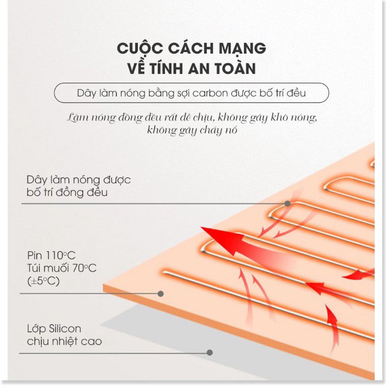 🌟 Gối sưởi muối biển thảo dược cao cấp |