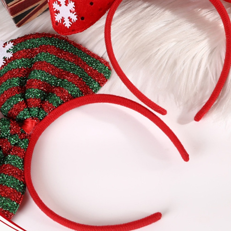 Flgo Băng Đô Nơ Phong Cách Giáng Sinh Cho Nữ