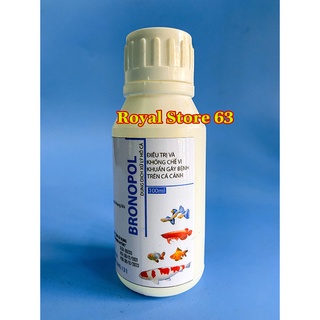 Bronopol ngăn ngừa vi khuẩn gây hại cho cá 100ml