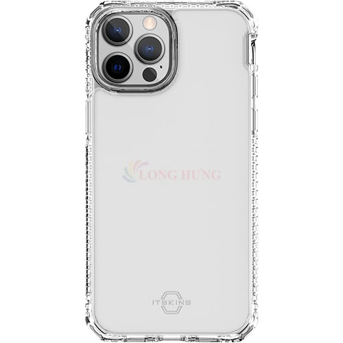 Ốp lưng chống sốc kháng khuẩn ITSKINS Hybrid Clear iPhone 13 Mini/13/13 Pro/13 Pro Max - Hàng chính hãng