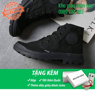 Giày Palladium đen full cao cổ (ảnh thật + freeship)