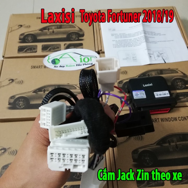 Bộ gập gương lên xuống kính tự động Innova | Fortuner Toyota 2018-2019 Fuji Kavitech Lasisi