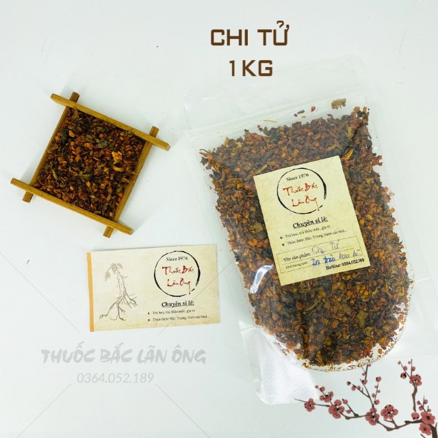 Hạt Dành Dành Tạo Màu 1kg (Chi Tử)