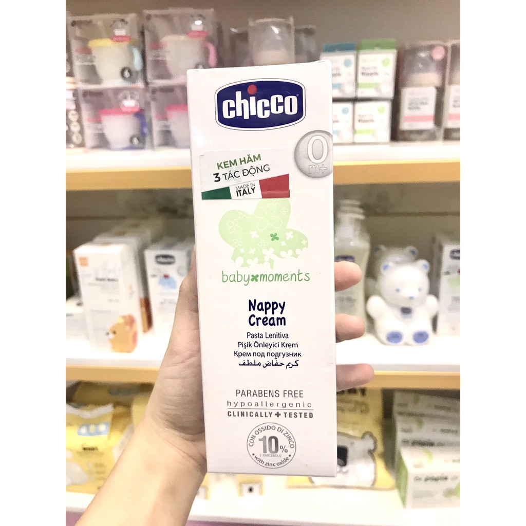 Kem hăm 3 tác động Chicco 0M+ chai 100ml