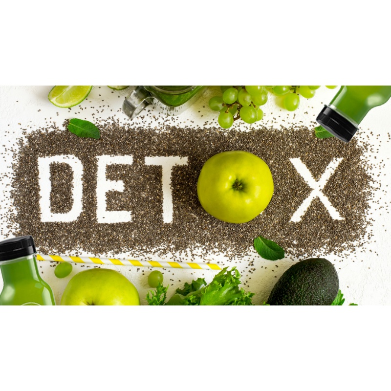 Detox Thanh nhiệt giải độc hộp 20 ống hỗ trợ giải độc gan , mát gan