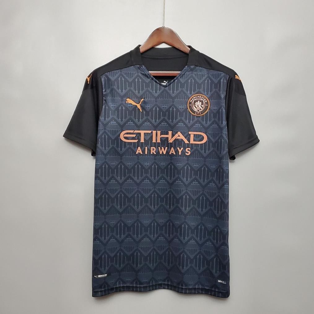 Áo Man City sân khách Thái Lan AAA 20/21  Size S-XXXL quần áo đá bóng  ༷