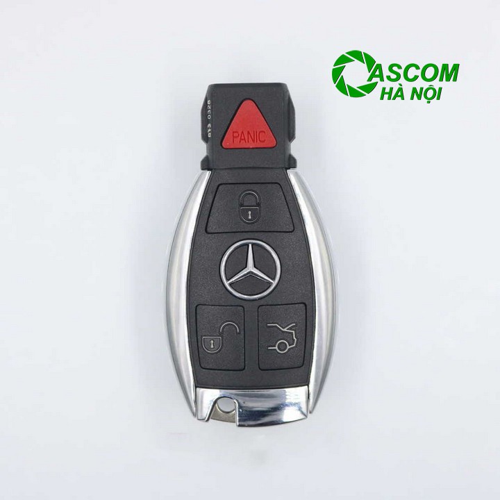 Vỏ khoá Mercedes – Vỏ chìa khoá ô tô Mercedes 4 nút Type 6 không lưỡi