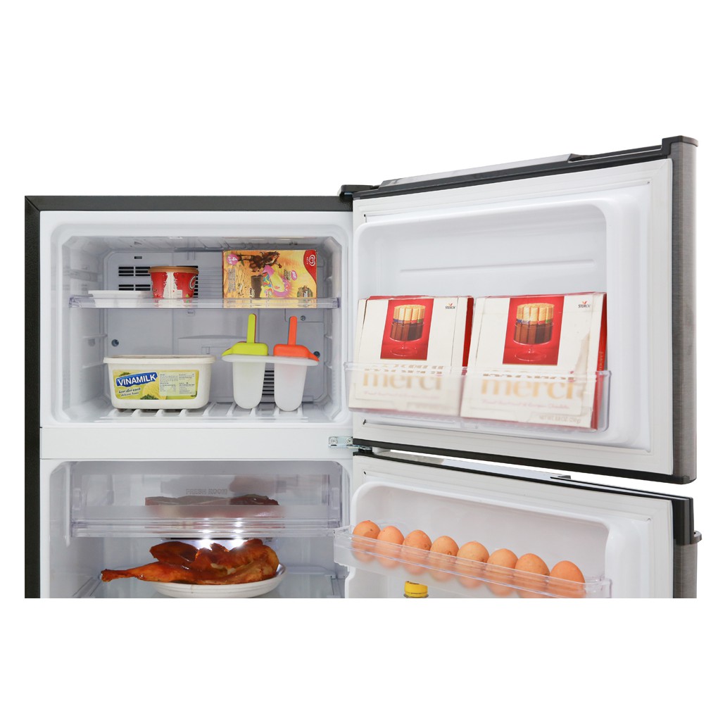 [MIỄN PHÍ VẬN CHUYỂN - LẮP ĐẶT] - SJ-X196E-DSS - Tủ lạnh Sharp Inverter 165 lít SJ-X196E-DSS