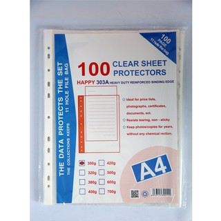 Bìa lỗ happy 300g/320g/380g/500g