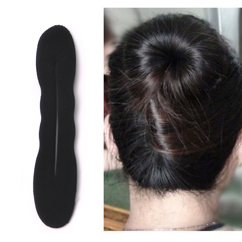 Women Fashion Magic Sponge Hair Twist Styling Clip Stick Bun Maker Braid Tool