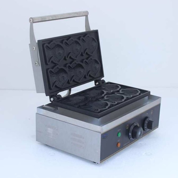 Máy Làm Bánh Cá Công nghiệp 6 Con