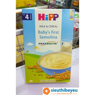 Bột ăn dặm dinh dưỡng Hipp 250g