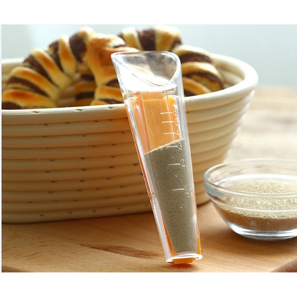 Cốc đo lường có kẹp miệng túi tiện dụng cho nhà bếp