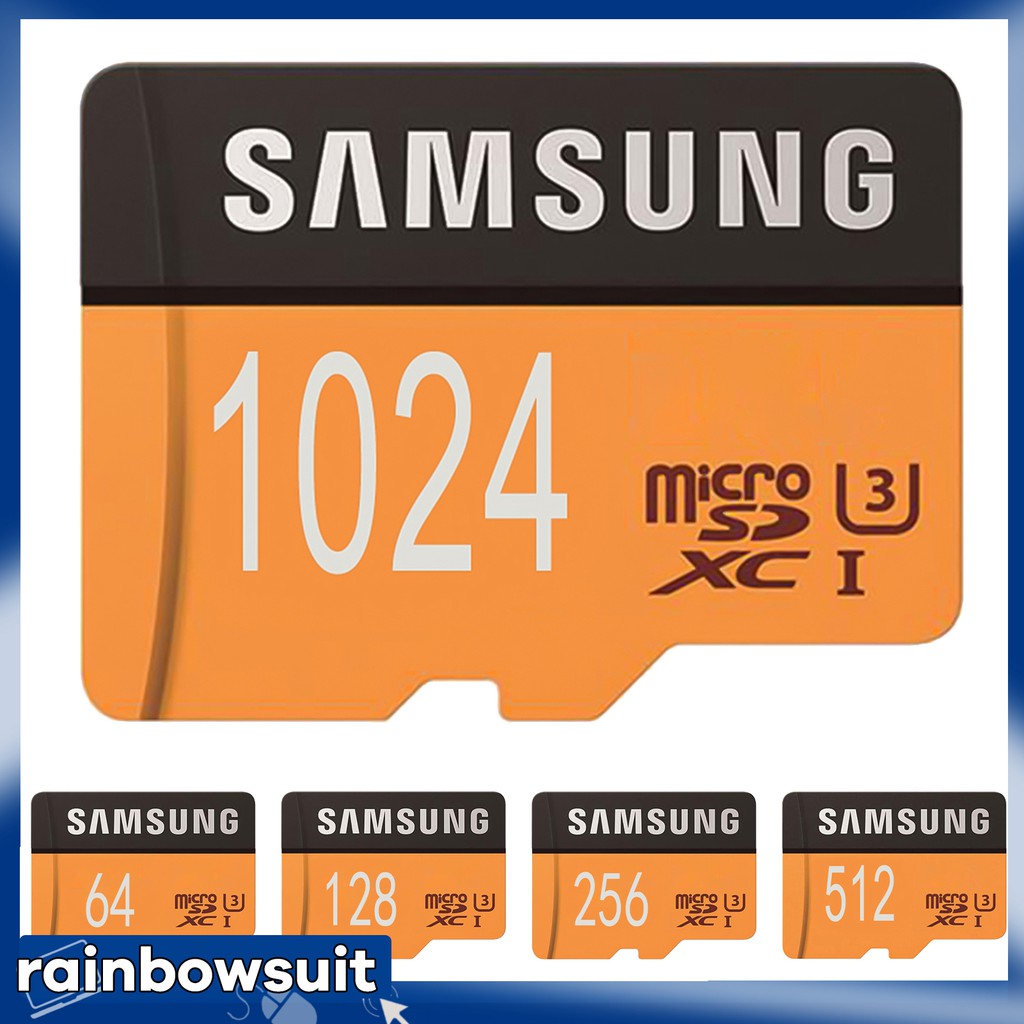 Thẻ nhớ TF Micro-SD dung lượng 64/128/256/512 / 1024GB cho điện thoại di động/ máy tính bảng/ máy ảnh DVR