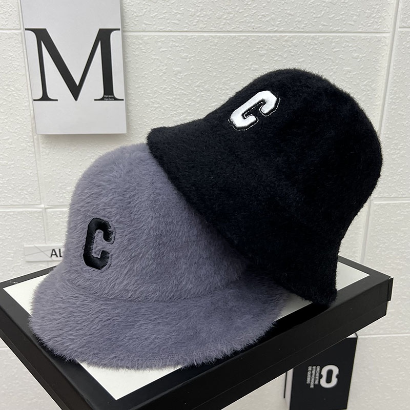 Nón Tai Bèo Vải Lông Thời Trang Thu Đông Phong Cách Hàn Quốc Xinh Xắn Cho Nữ