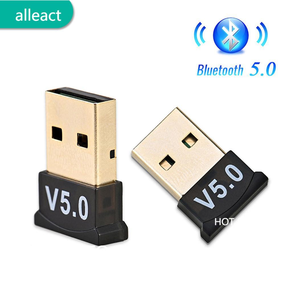 AL Bộ chuyển đổi USB Bluetooth 5.0 Bộ phát Bộ thu Bluetooth Bộ chuyển đổi âm thanh USB cho máy tính PC Máy tính xách tay