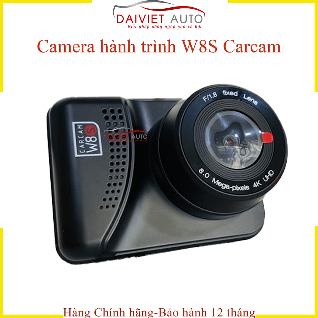 Cam hành trình CarCam W8s đọc biển báo tốc độ giao thông - Hàng chính hãng | ĐẠI VIỆT AUTO | BigBuy360 - bigbuy360.vn