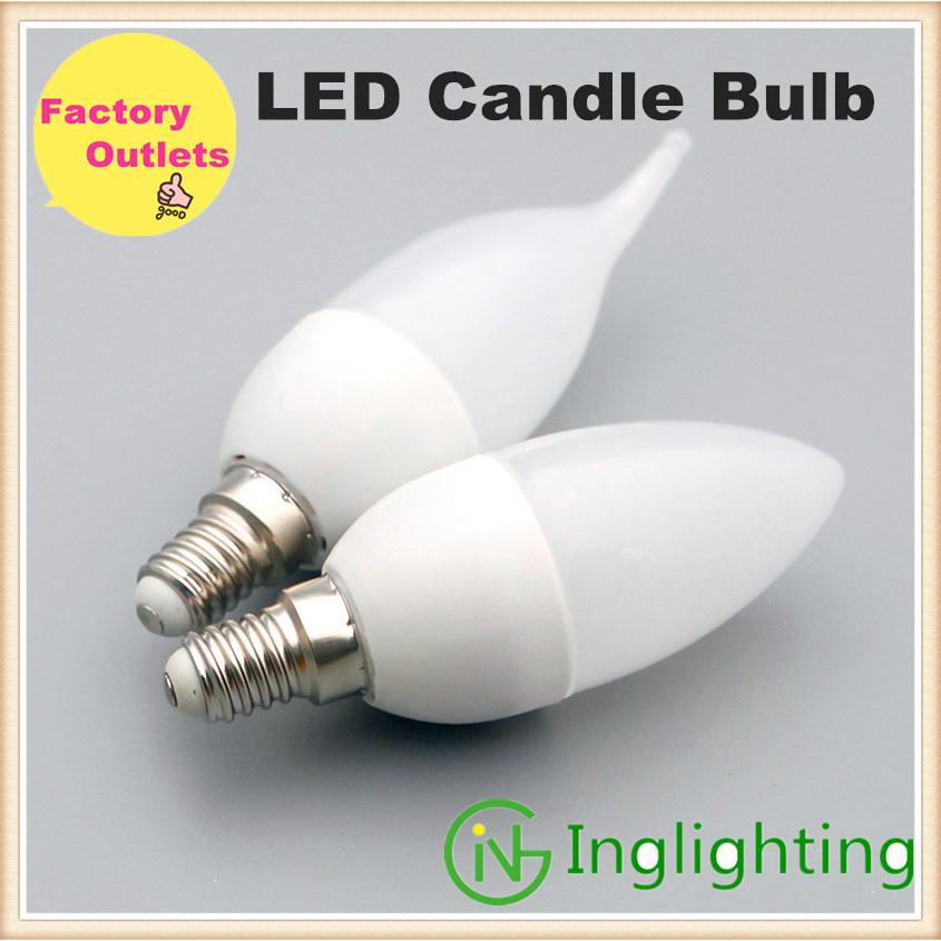 Bóng đèn LED E14 3W tiết kiệm năng lượng cho phòng khách