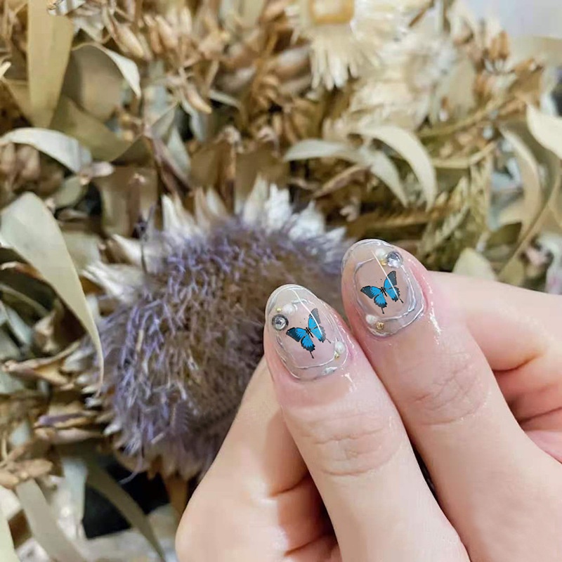 Miếng Dán Trang Trí Móng Tay Hình Hoạt Hình 3D Xinh Xắn