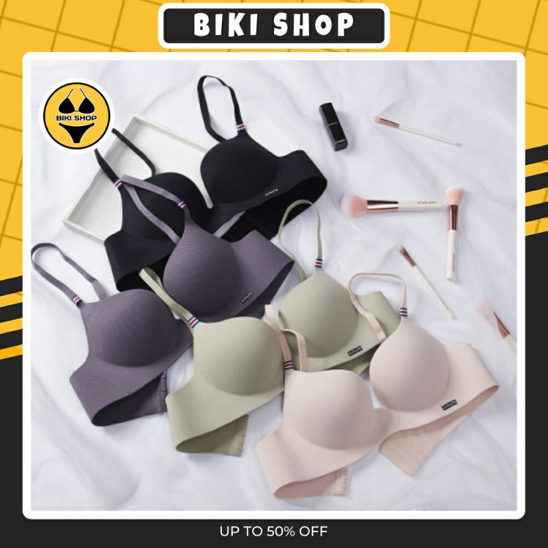 Áo Lót Nữ Đúc Su Trơn Không Gọng Nâng Ngực JUTSTYLE BIKI AL99