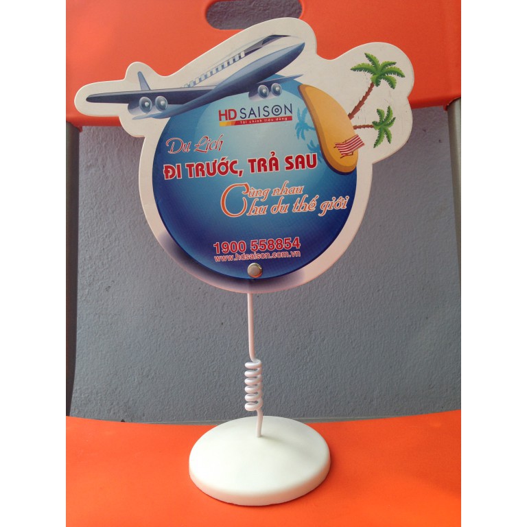Wobbler để bàn, chân đế để bàn, chân đế quảng cáo, chân menu