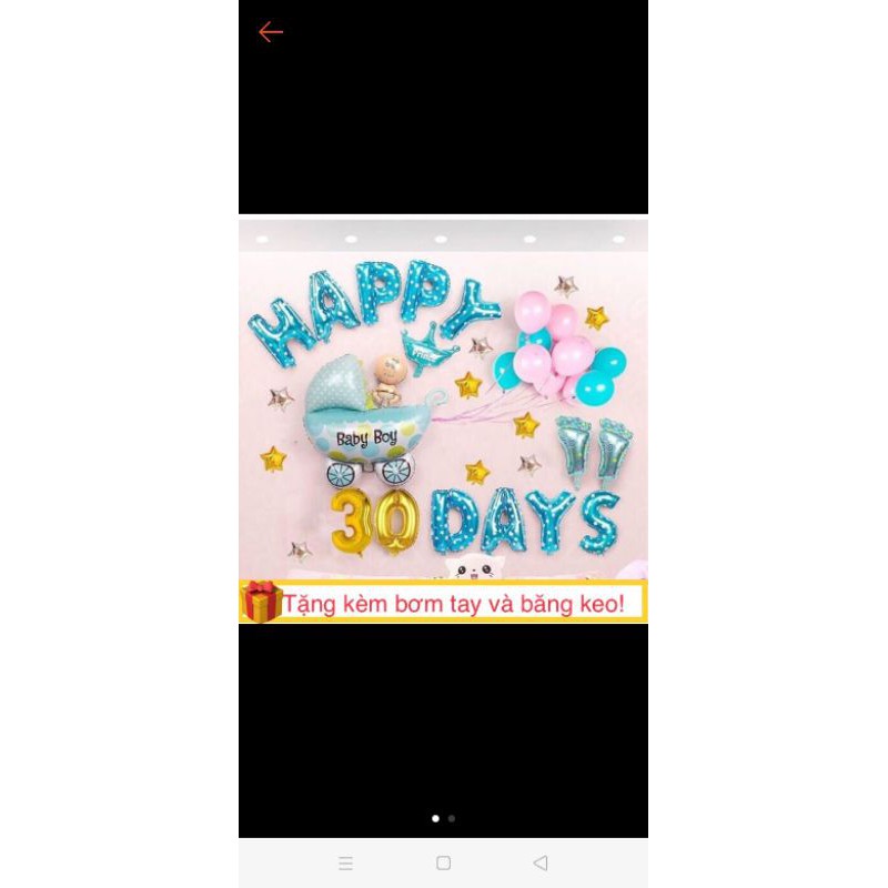 🥰 Set bóng trang trí nơ cách điệu🥰