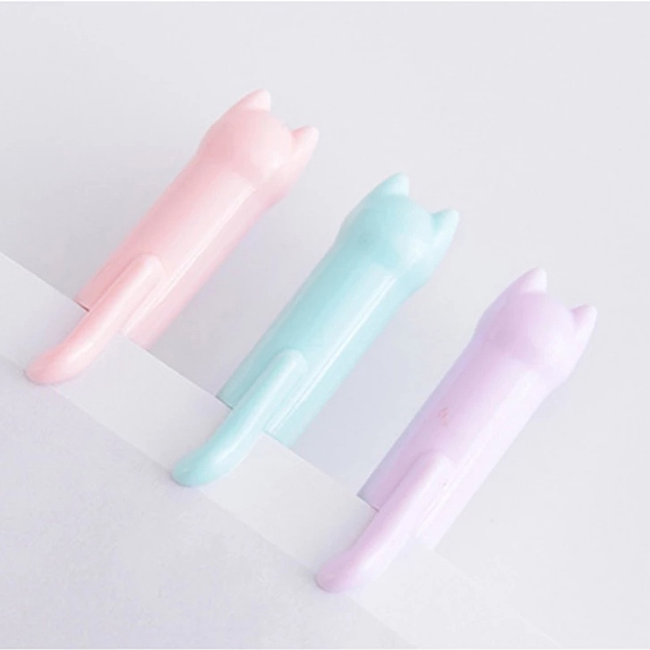 Bút bi mực gel ngòi 0.5mm nắp hình mèo xinh xắn