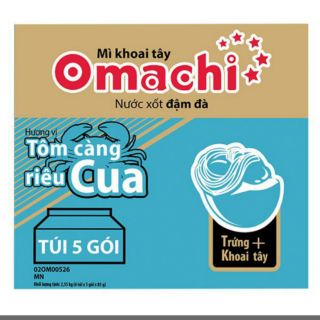 Mì Omachi Riêu Cua Thùng 30 Gói*85G