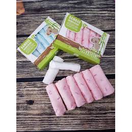 Khăn sữa sợi than tre Mipbi 3 lớp