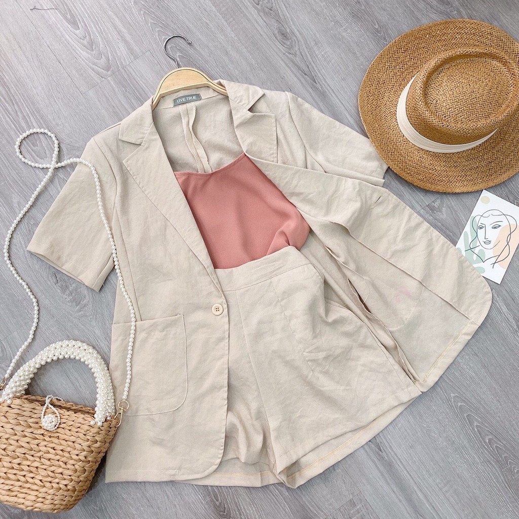  SET VEST HỒNG NUDE | BigBuy360 - bigbuy360.vn