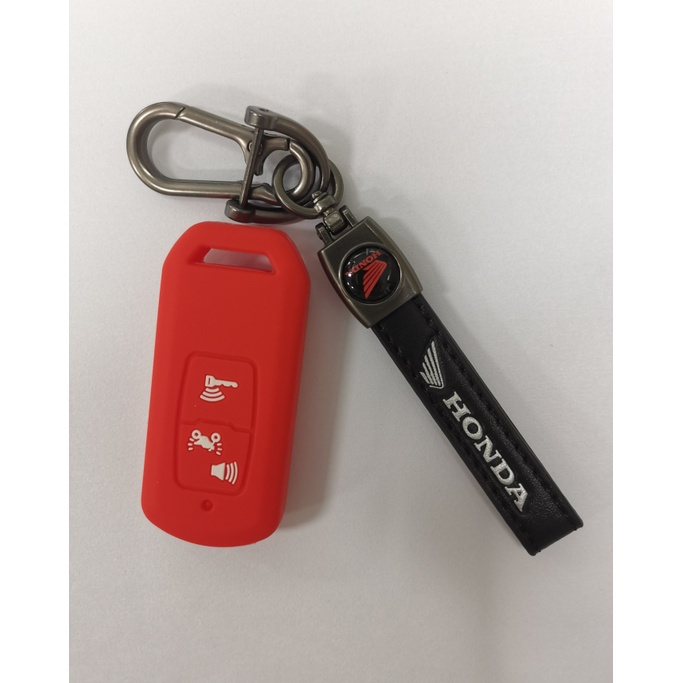 1 Vỏ Silicon Bảo Vệ Chìa Khóa Xe Máy HONDA PCX125 PCX160 SH350 SH300 VISION NS110R XADV750 Ốp