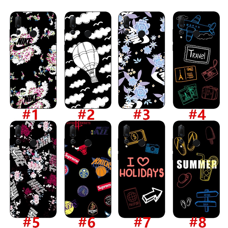 【Ready Stock】Xiaomi Mi 8 Lite/8SE/Mi 8 Pro/ Pocophone F1/Mi Play Silicone Soft TPU Case Art Line Flower Back Cover Shockproof Casing