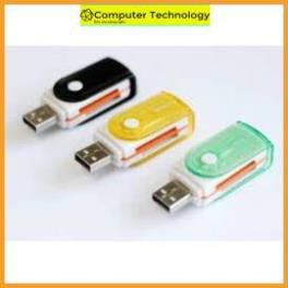 Đầu Đọc Thẻ Nhớ 4 Trong 1 Đa Năng Cho Thẻ Nhớ MS-Pro TF Micro SD