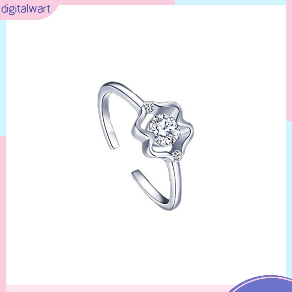 Nhẫn Hở Mạ Bạc Hình Chòm Sao Thời Trang Cho Nữ