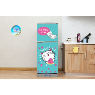 Tấm dán, decal dán trang trí tủ lạnh