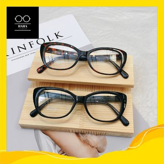 [Mã HAHA1206 giảm 30K đơn 50K] Gọng kính cận kính mắt HAHA,kính mắt mèo gọng kính thời trang 081310
